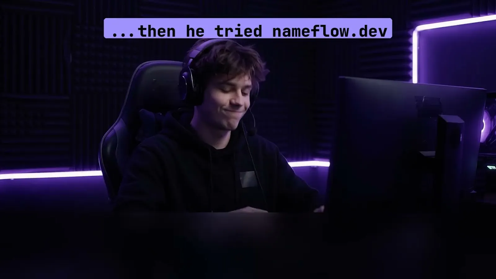 NameFlow screenshot 1 (video preview)
