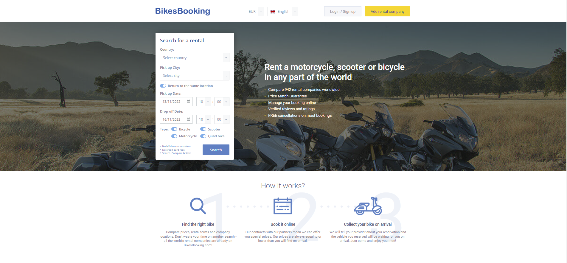 BikesBooking.com gallery image
