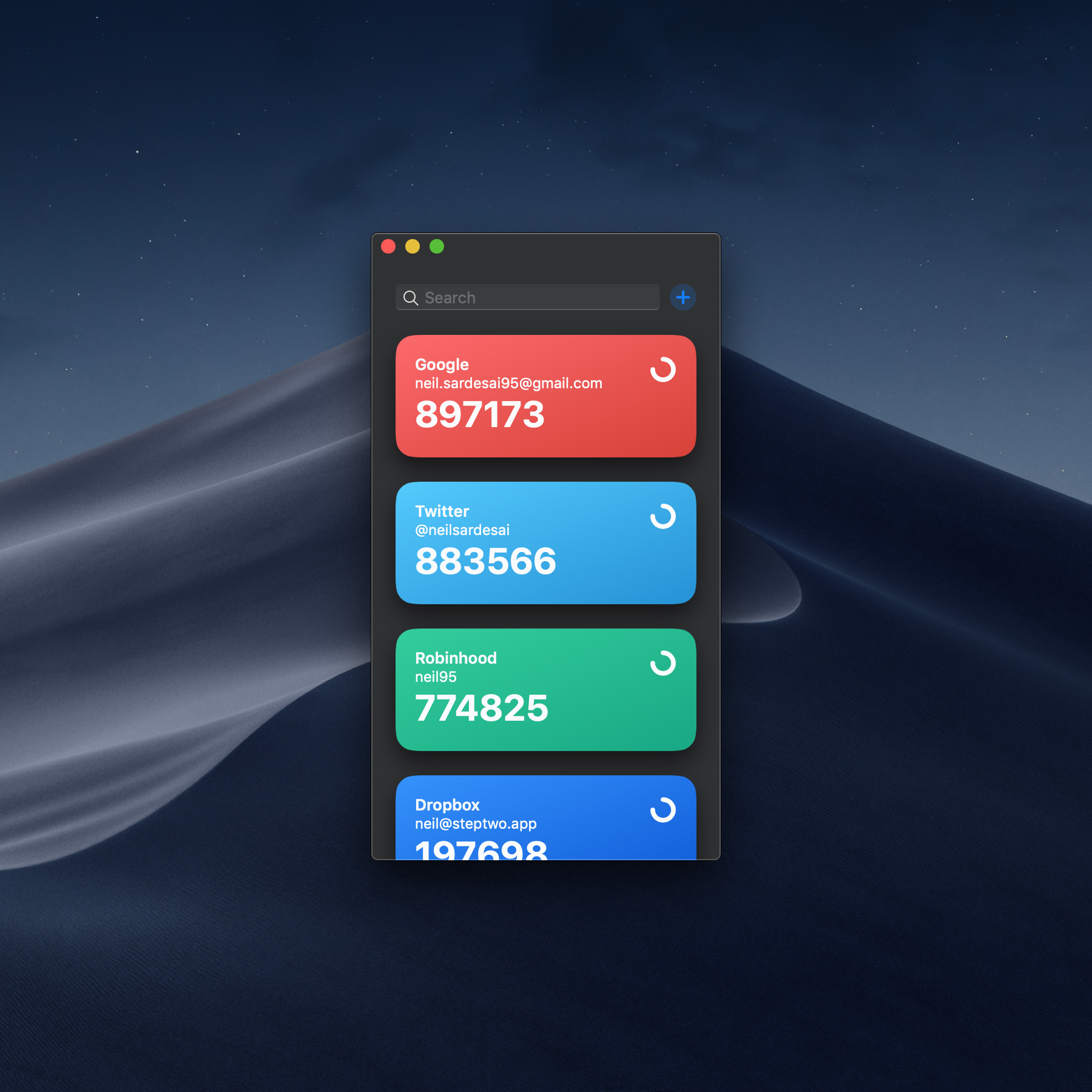 Step Two for Mac gallery image