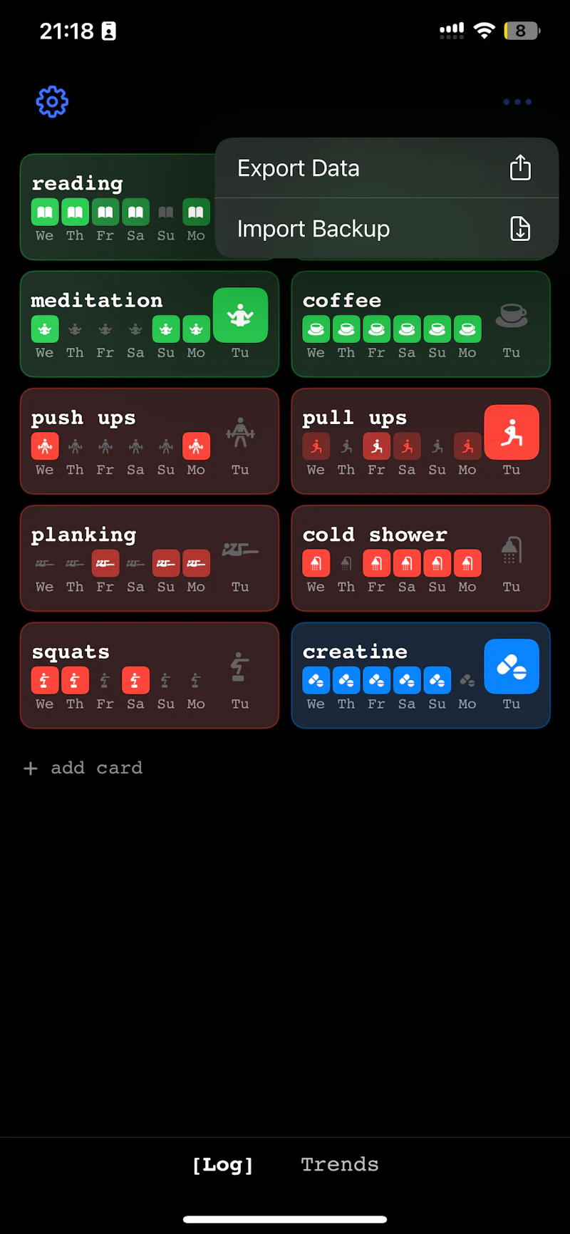Metric Tracker (iOS App) screenshot 14