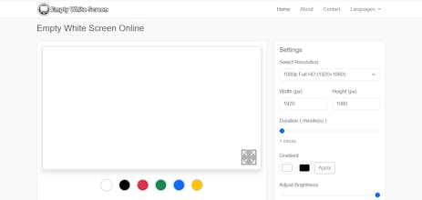 EmptyWhiteScreen gallery image