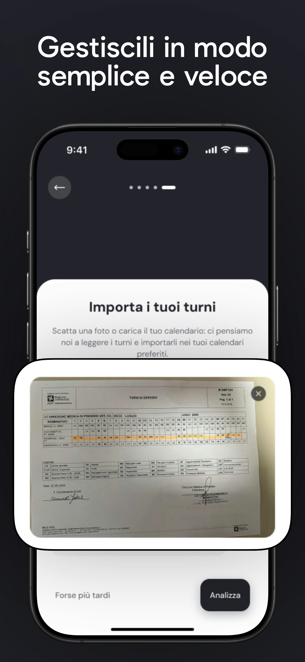 SuperShift AI: From PDF to Calendar gallery image