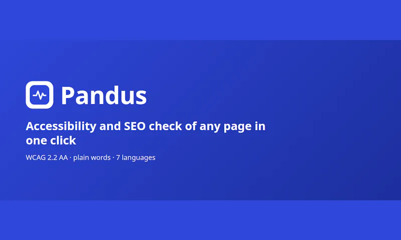 Pandus Accessibility Checker screenshot 3