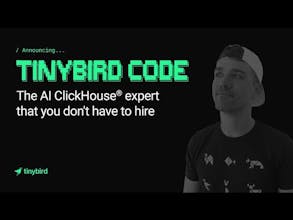 Tinybird Code gallery image
