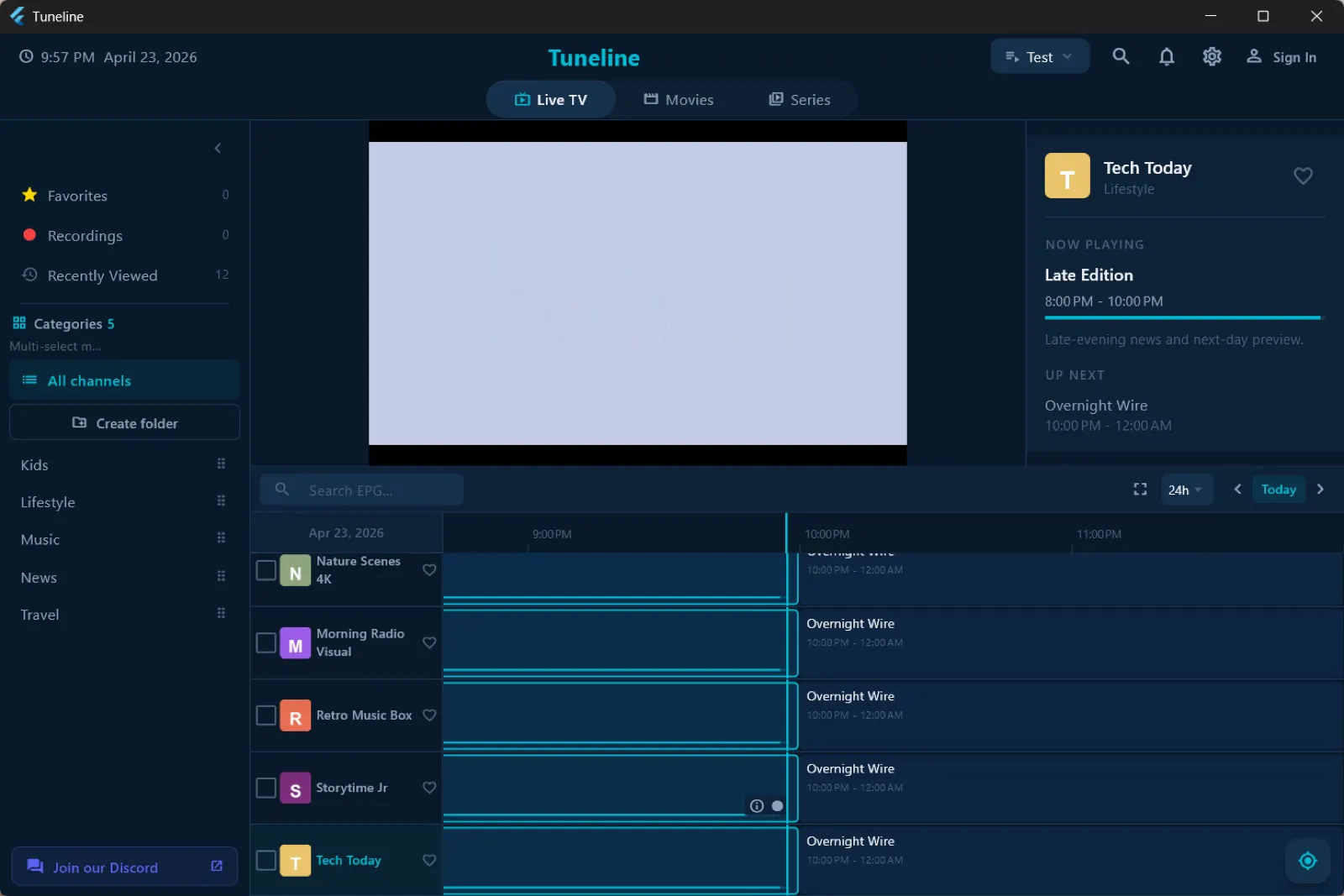 Tuneline screenshot 4