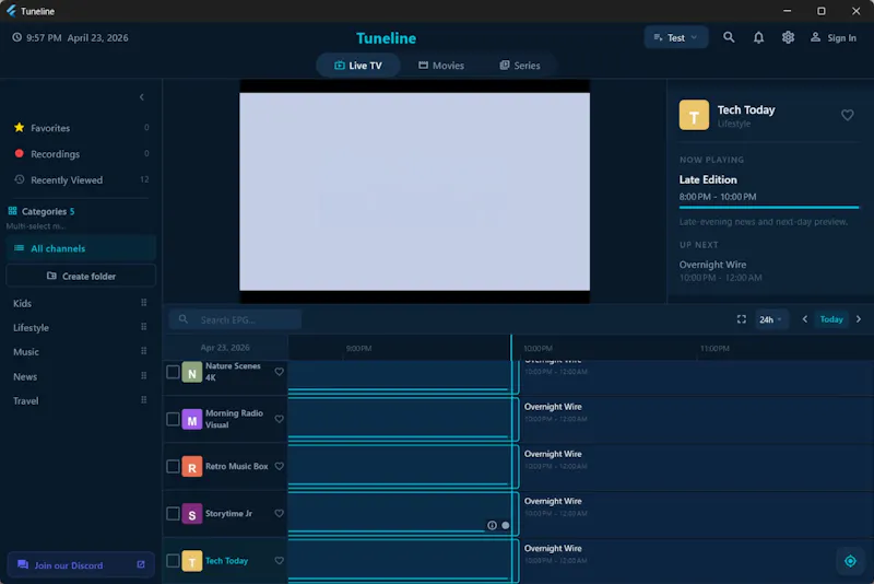 Tuneline screenshot 4