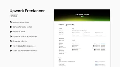 Notion Upwork Freelancer gallery image