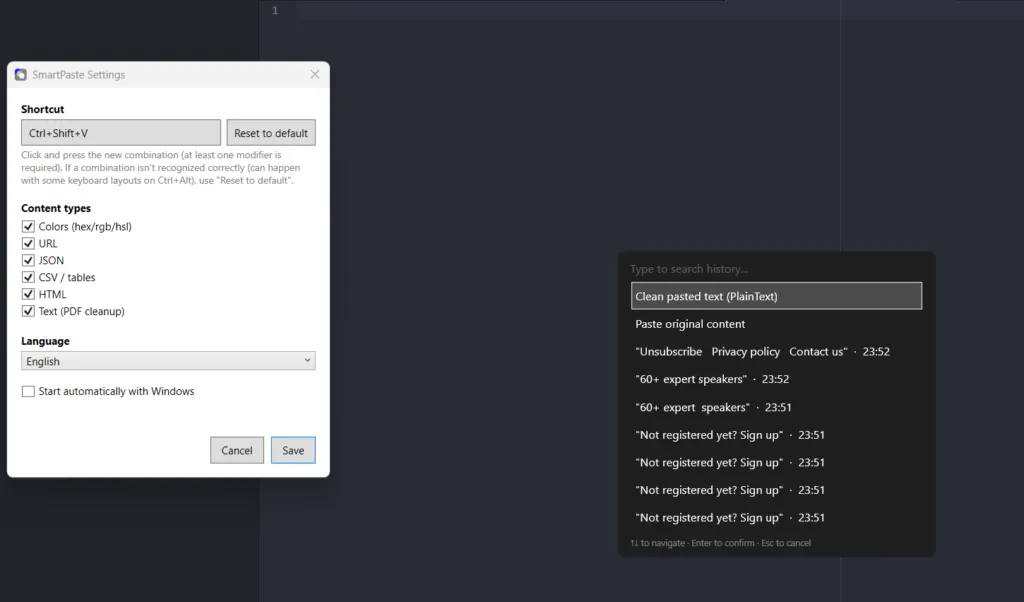 SmartPaste gallery image