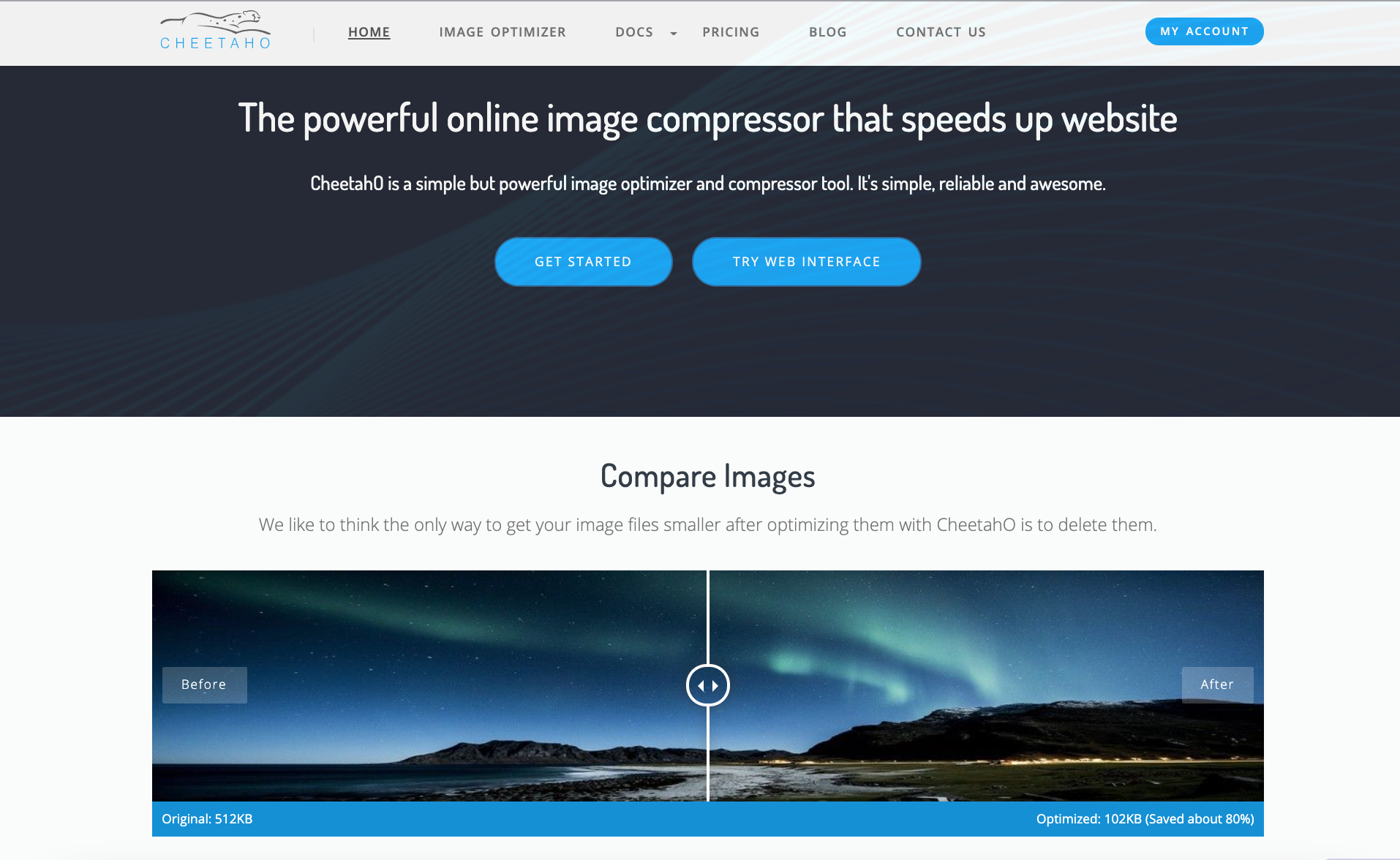 CheetahO image optimizer gallery image