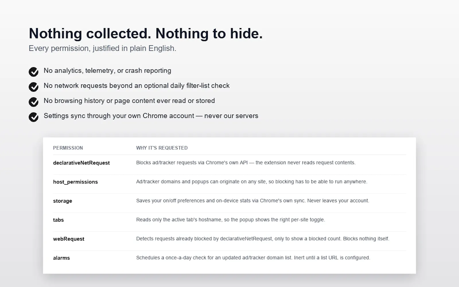 Jas AdBlock - Block Ad, trackers, popups screenshot 5