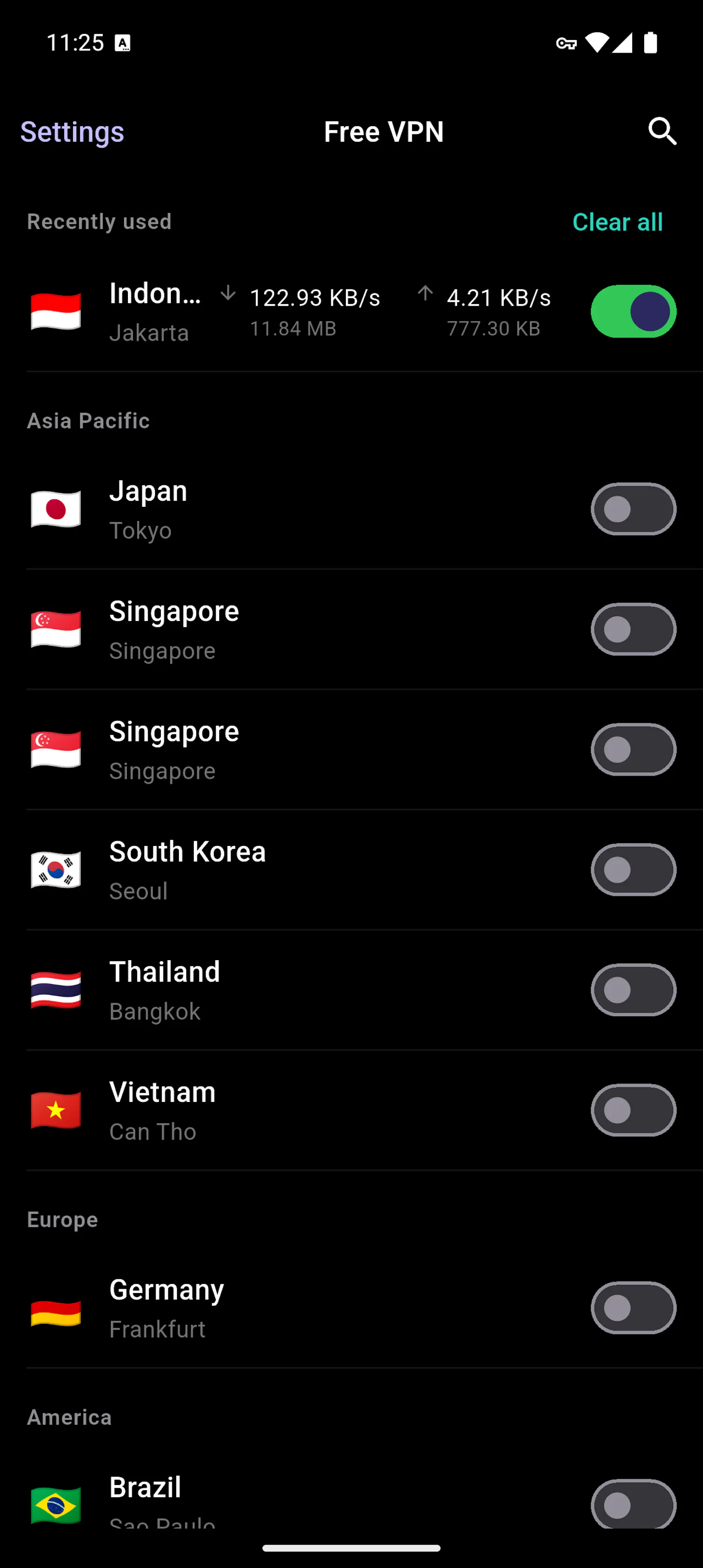 Free VPN screenshot 2