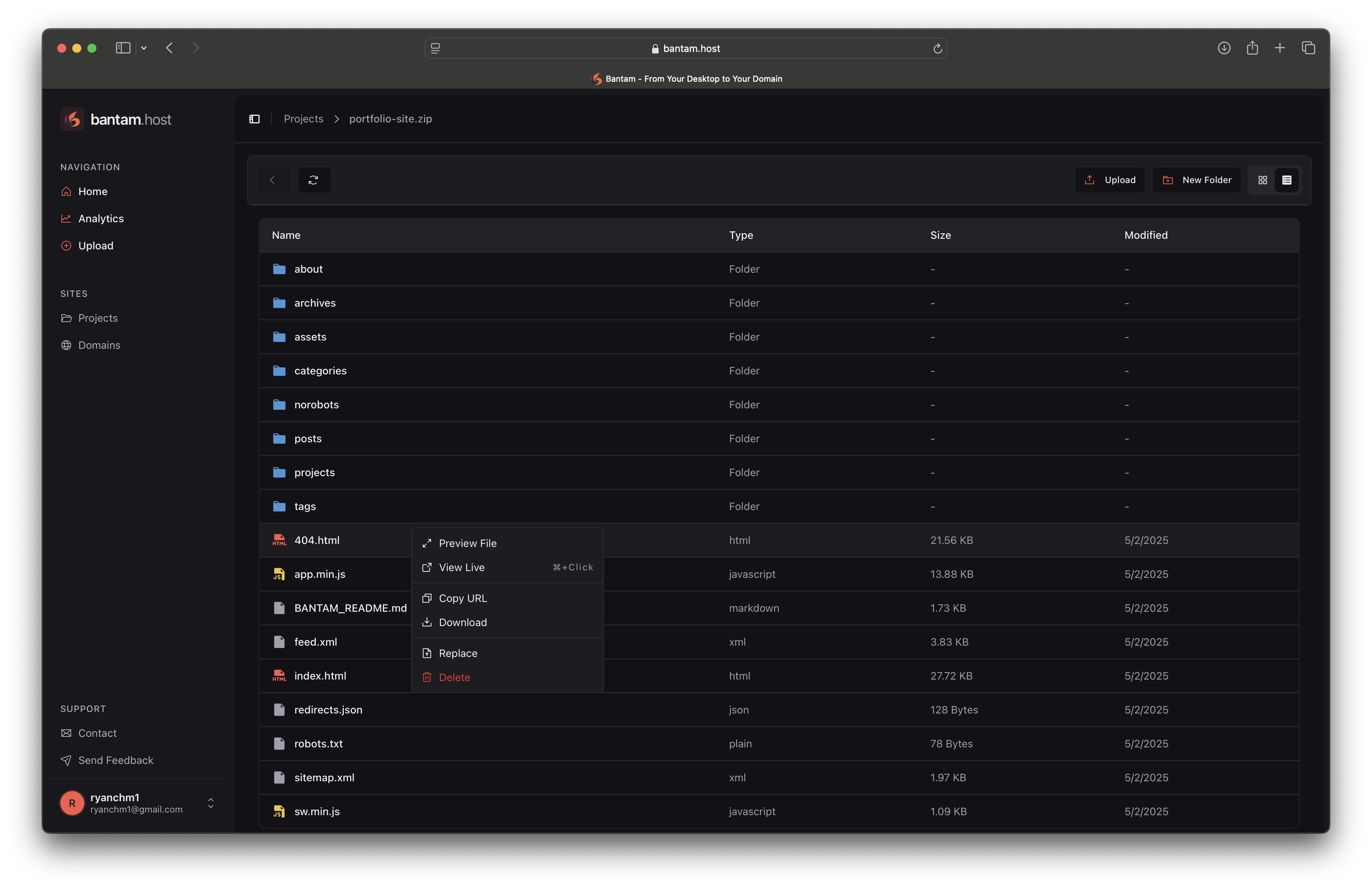 bantam.host - From Your Desktop to Your Domain media 9