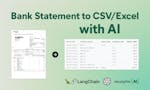 Bank Statement to CSV/Excel — AI Parser image