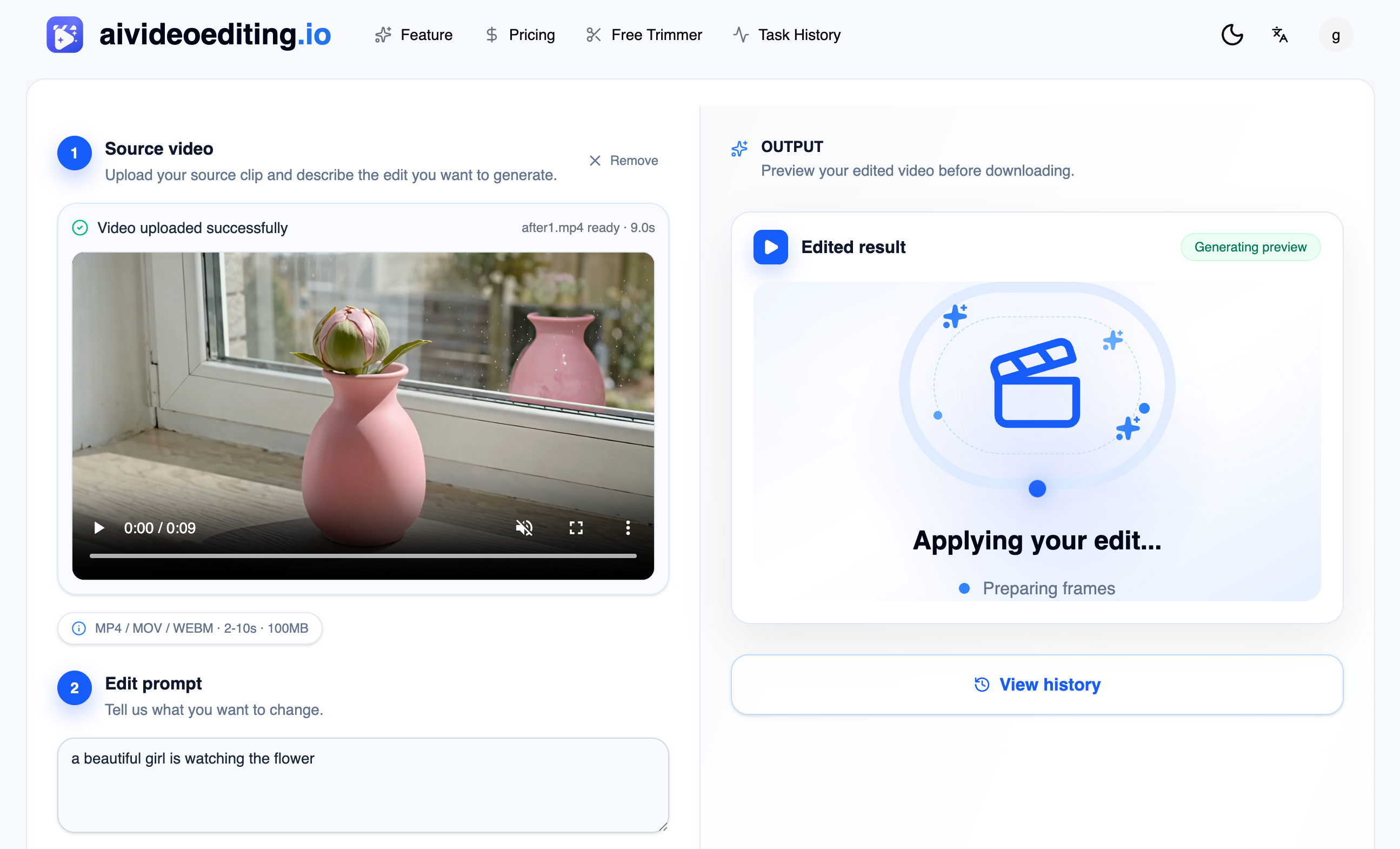 aivideoediting.io gallery image