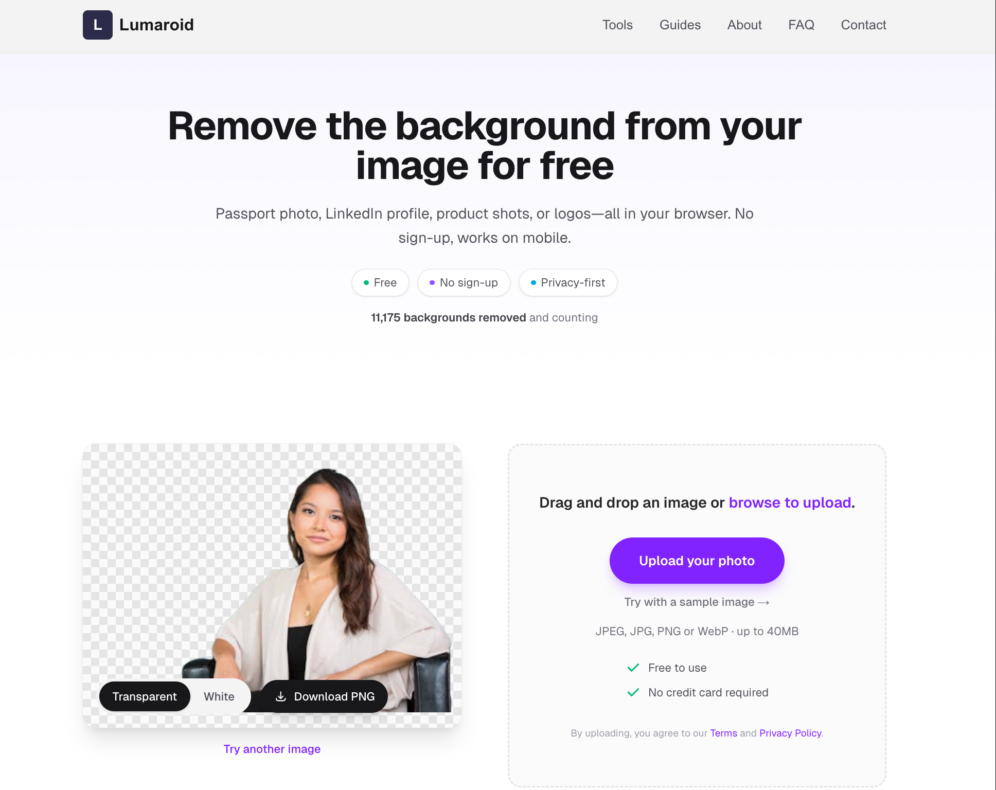 Lumaroid - Free Online Tools gallery image