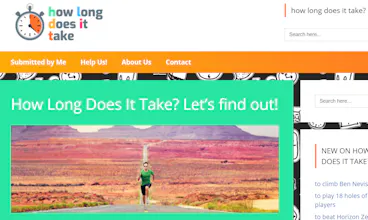 How long does it take? gallery image