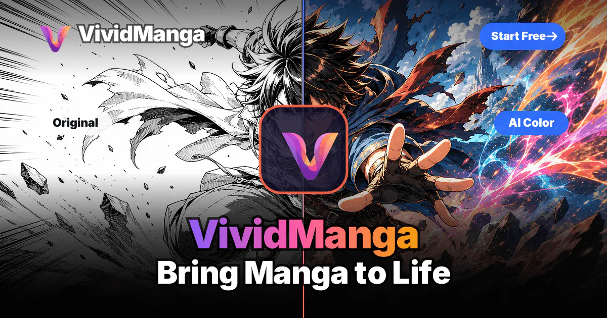 VividManga AI Manga Colorizer gallery image