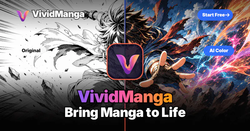 VividManga AI Manga Colorizer screenshot 2