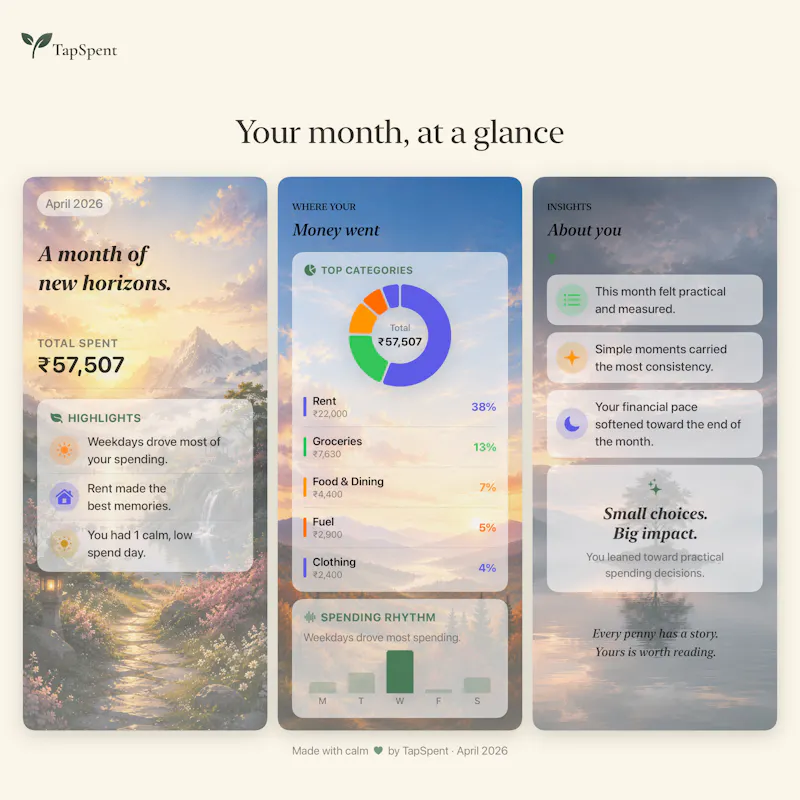 TapSpent screenshot 2