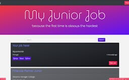 My Junior Job media 1