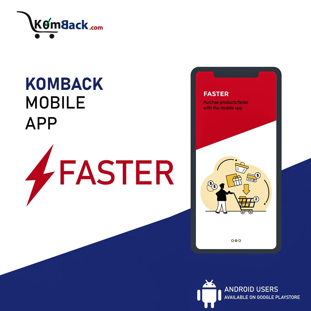 komback mobile app gallery image