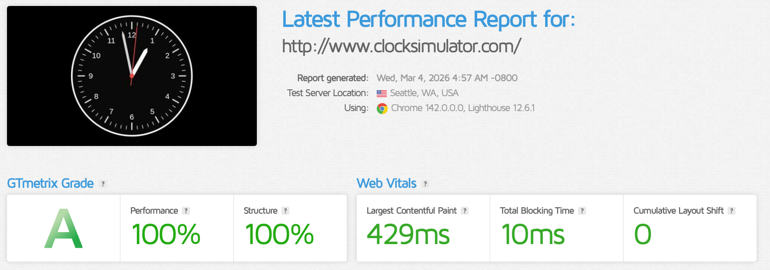 clocksimulator.com gallery image