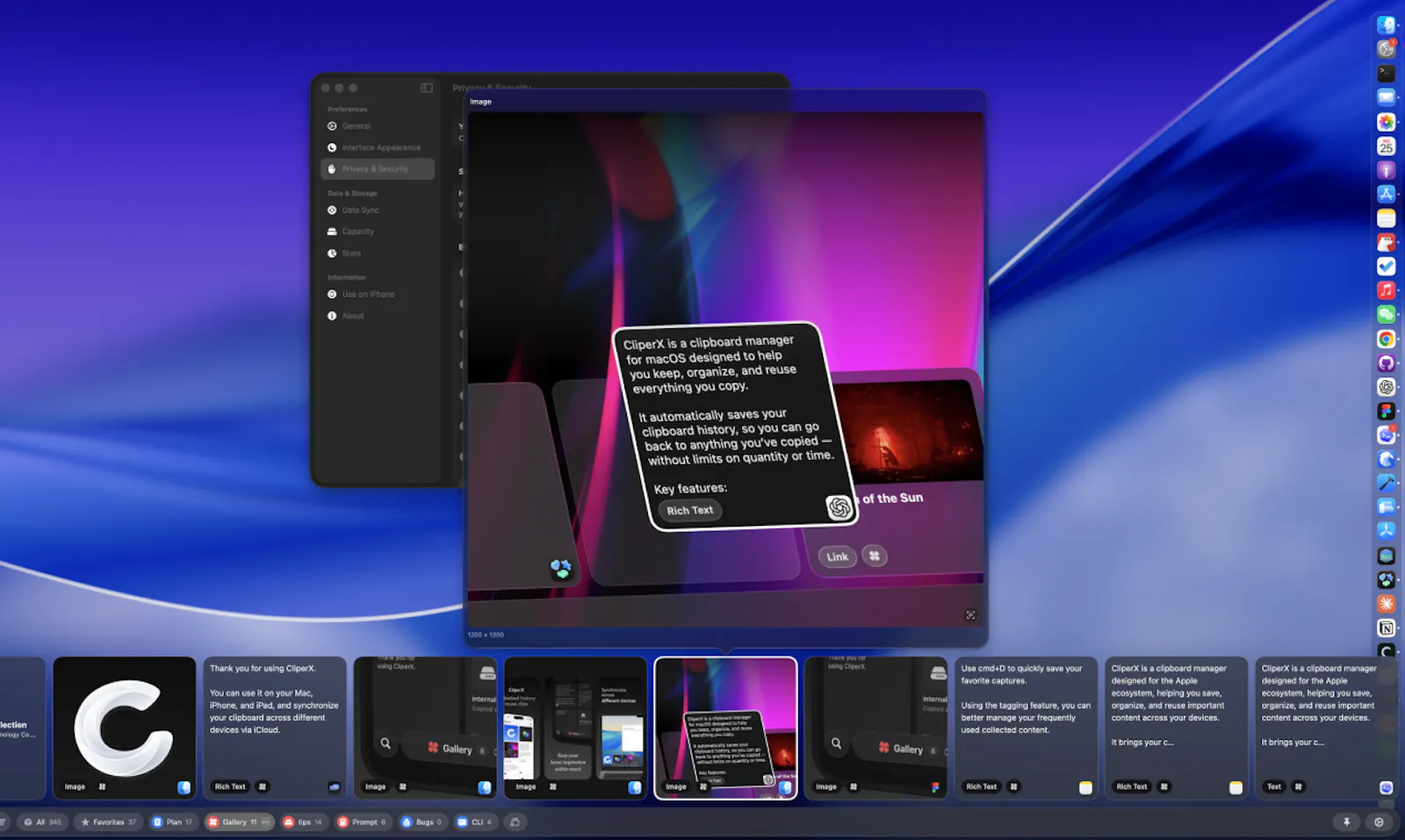 CliperX screenshot 1