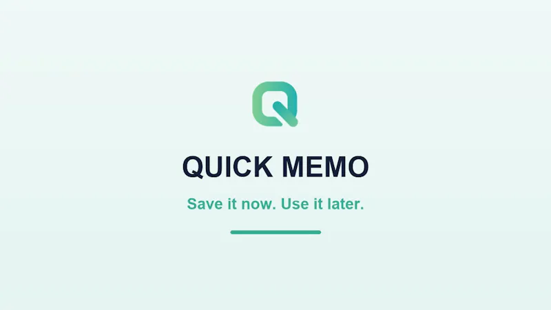 QUICK MEMO screenshot 3