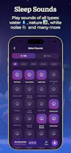 Rain Sleep Sounds iOS app gallery image