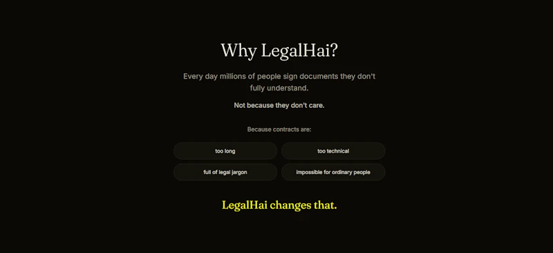 LegalHai screenshot 2