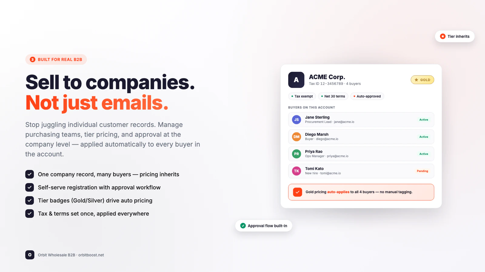 Orbit - B2B Wholesale Pricing screenshot 2