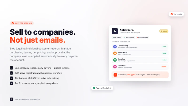 Orbit - B2B Wholesale Pricing screenshot 2