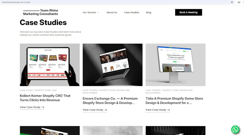 Team Rhino Marketing Consultants FZE screenshot 3