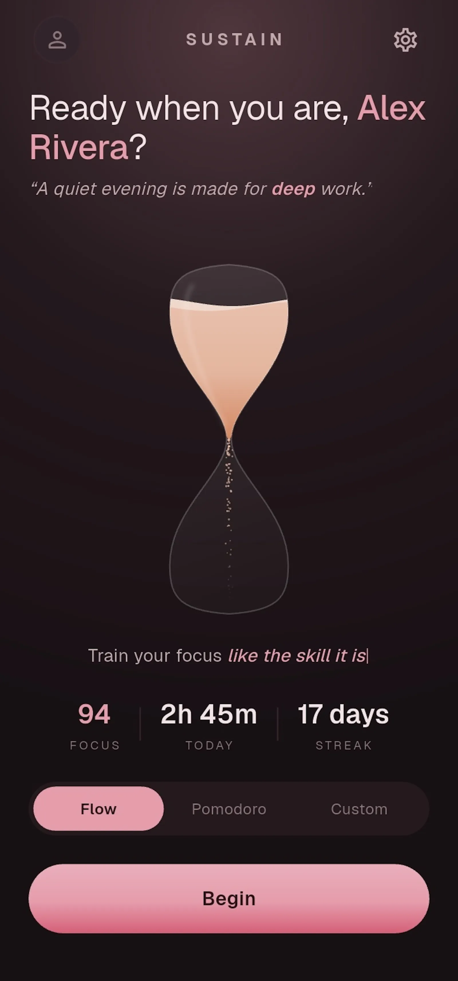 Sustain: Focus & Study Timer screenshot 10