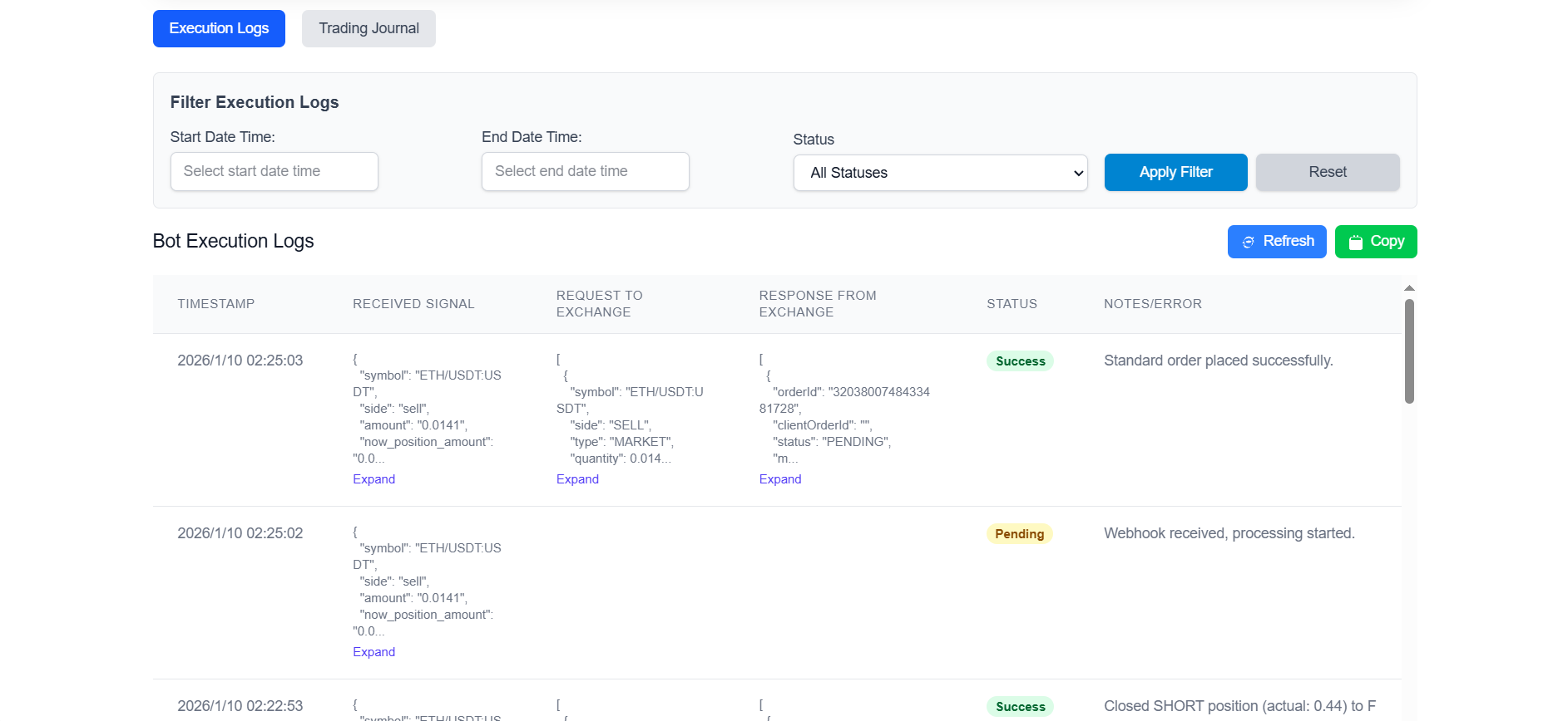 AutoTrading - Screenshot 5 showing product features and functionality