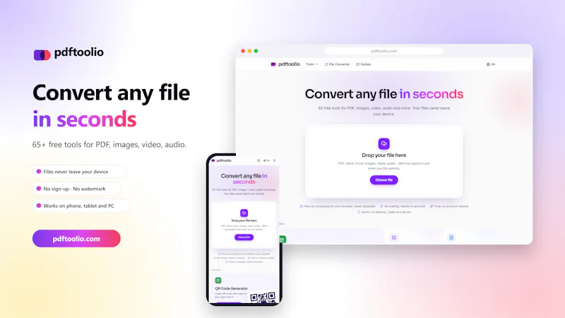 Pdftoolio.com screenshot 1
