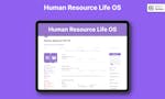 HR Life OS Notion Template image