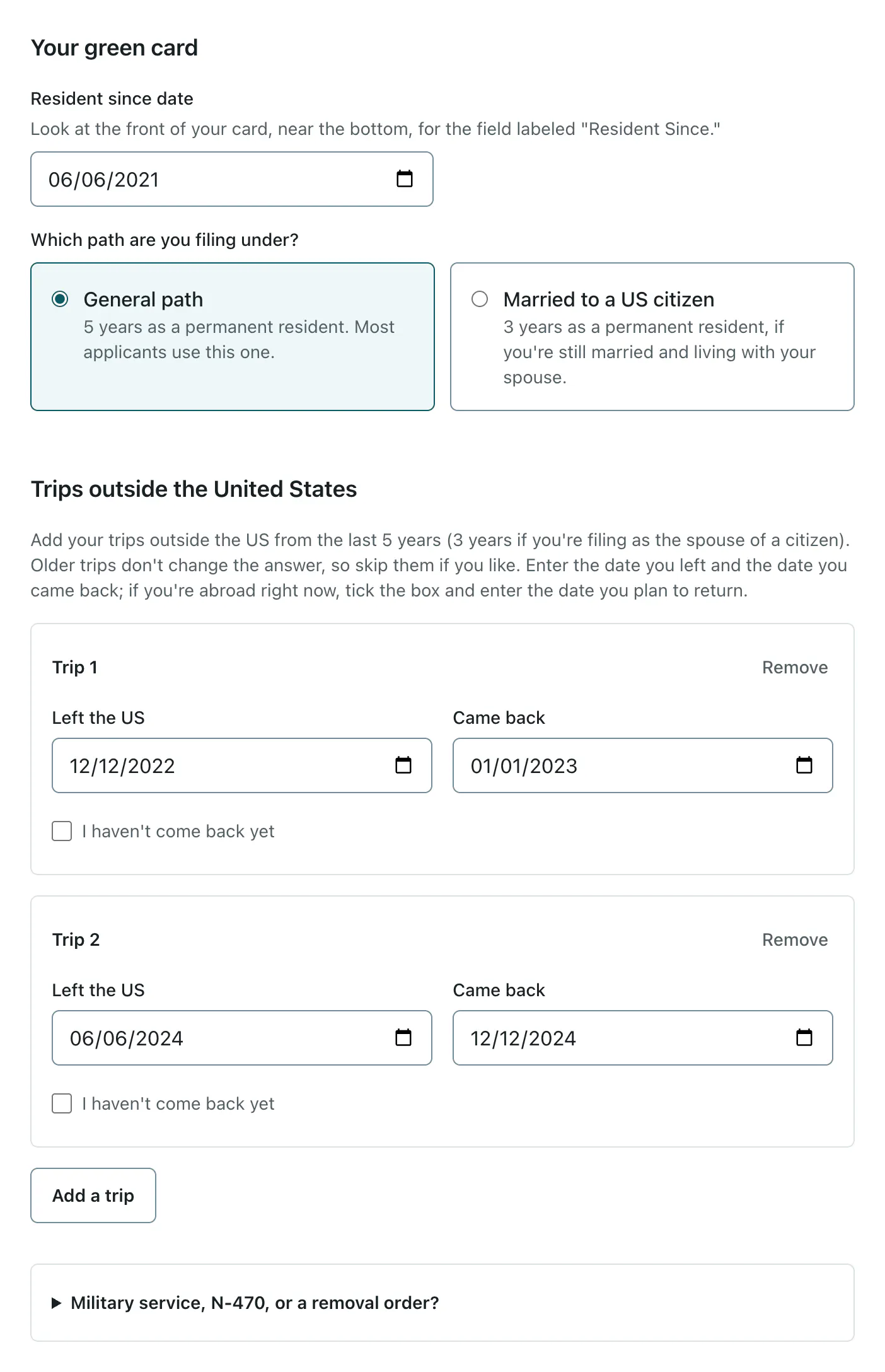 N-400 Eligibility Calculator gallery image