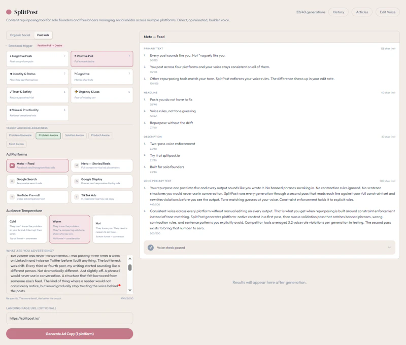 Split Post screenshot 9