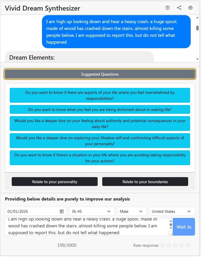 Vivid Dreams - The Journey Within - Screenshot 3 showing product features and functionality