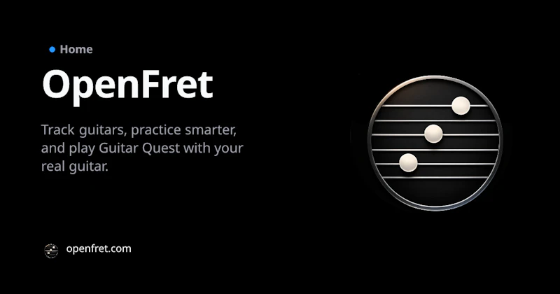OpenFret screenshot 2