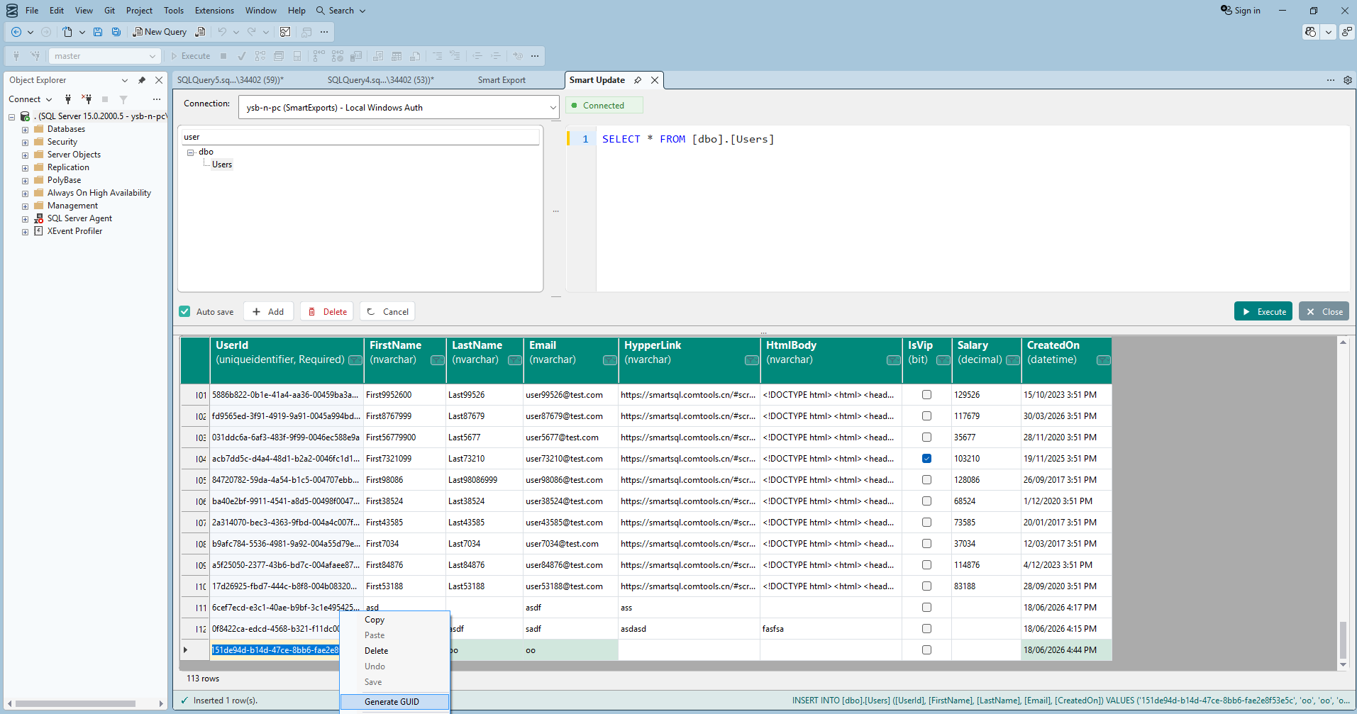 SSMS SQL Editor & Export Tool gallery image