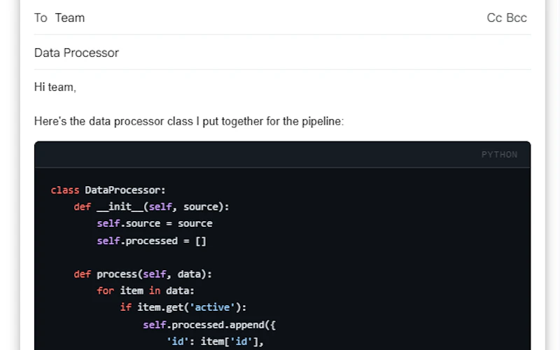 CodeCompose screenshot 3