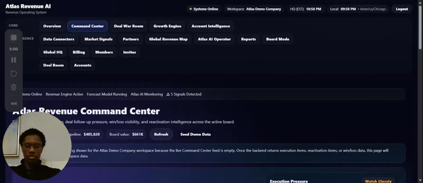 Atlas Revenue  screenshot 1 (video preview)