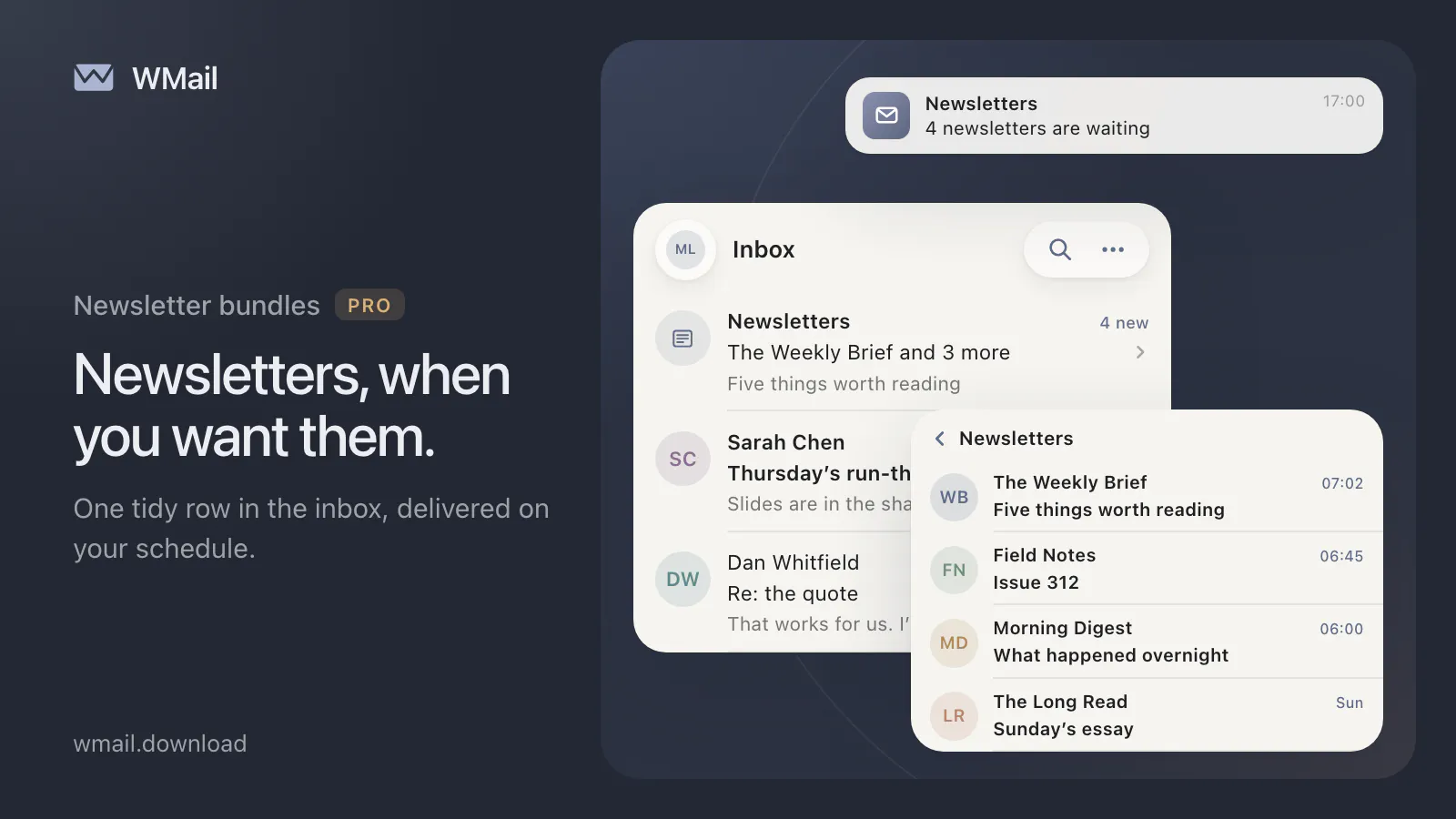 WMail screenshot 6