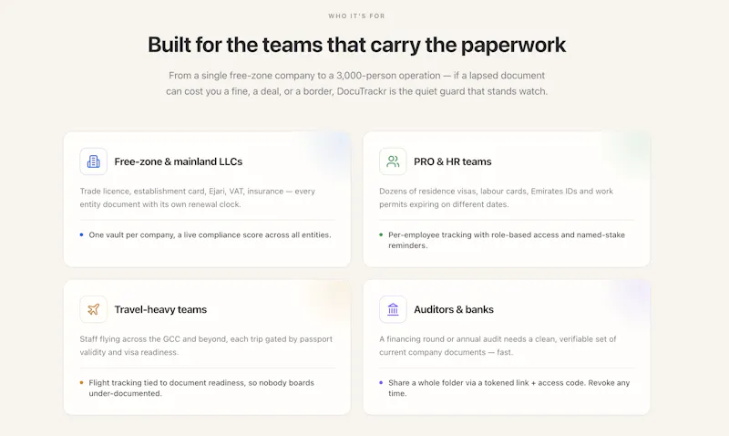 DocuTrackr Business screenshot 3