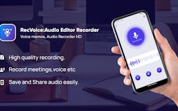 RecVoice:Audio Editor Recorder media 1