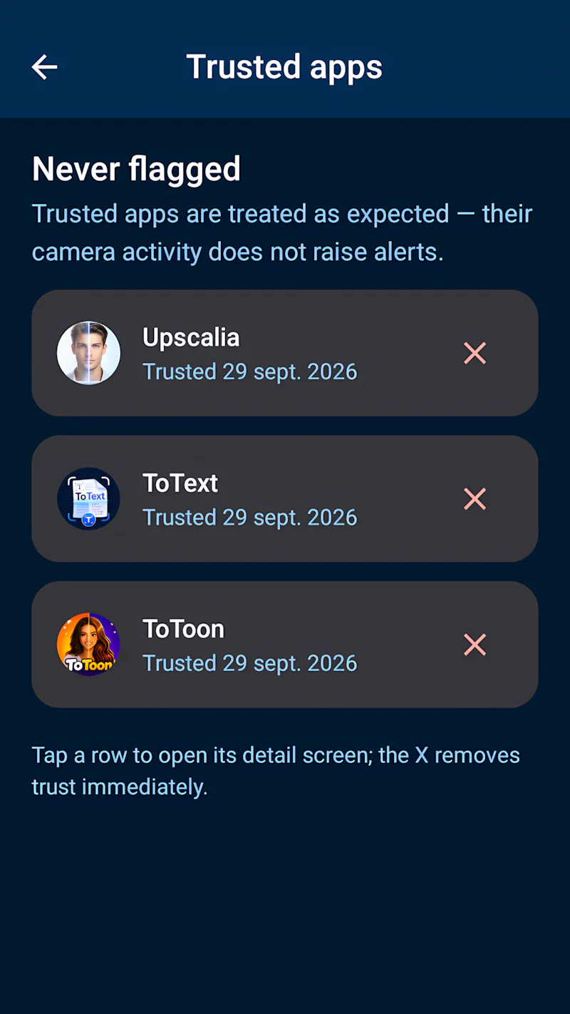 LensWatch: Your Camera Shield screenshot 4