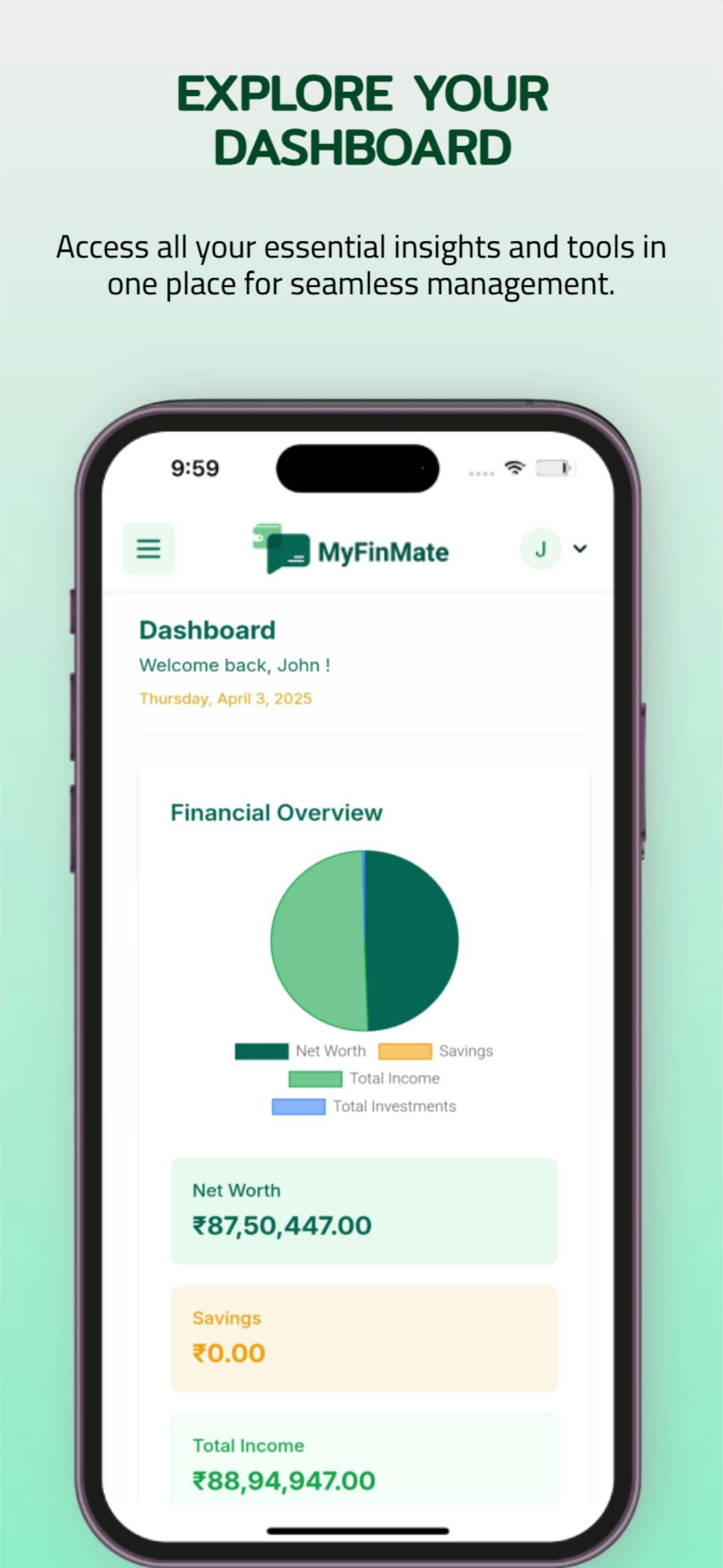 MyFinmate - Personal Finance App - Smart Money Management mit vollständiger Privatsphäre Ihrer Daten Medien 2