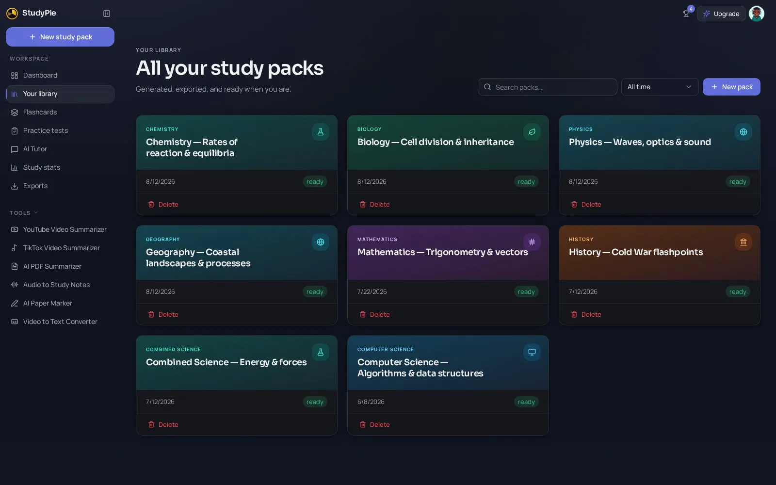 StudyPie 截图 2